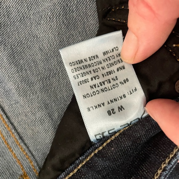 Joe’s Jeans Skinny Ankle - size 28 - Picture 3 of 4